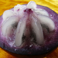 Purple Starapple (Caimito) Supercloseup