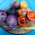 Starapple Giant Purple with 2 types of Green Sapote