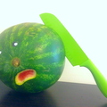 Don't bring a watermelon to a knife fight.
